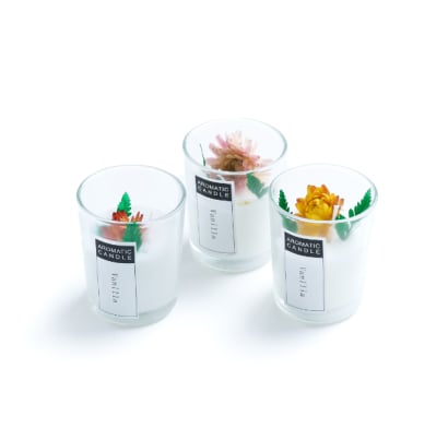 Vela Aromática Farma Hogar Flor 1 Unidad Colores Surtidos