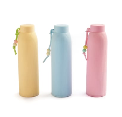 Botella Pastel Happy Paper 320 ml Colores Surtidos