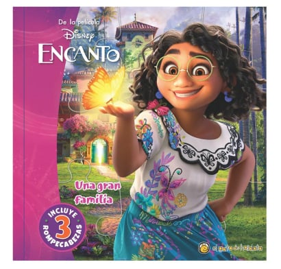 Libro Encanto - una gran familia con rompecabezas