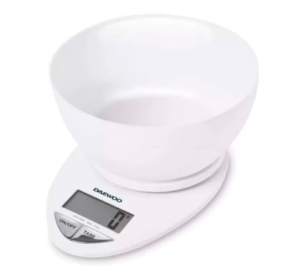 Balanza de Cocina Digital Daewoo KS7150B con Bowl