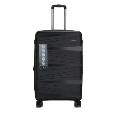 Valija Rígida Discovery Mediana Negro 65 x 40 x 25 cm
