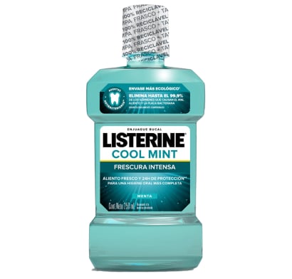 Enjuague Bucal Cool Mint Listerine Reciclado 500 ml