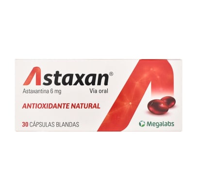 Astaxan 30 Cápsulas Blandas
