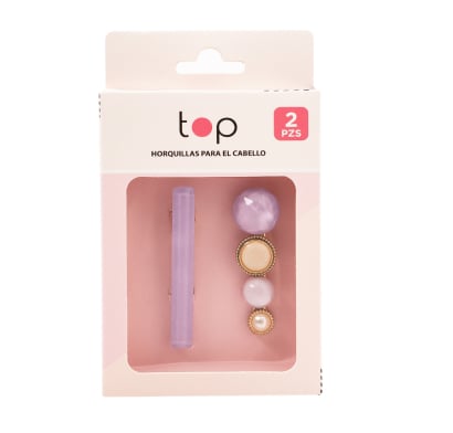Ondulines para el Pelo Top Acrílicos 2 Unidades Colores Surtidos