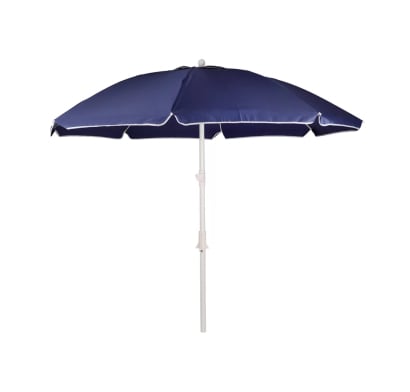 Sombrilla Ray con Tornillo y Manivela Azul