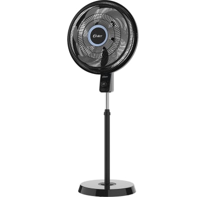 Ventilador Turbo de Pie Oster OVTR880 Super Breeze Negro