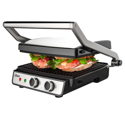 Grill Eléctrico Oster OS-GR660 Multiuso Inoxidable