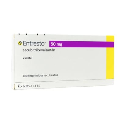 Entresto 50 mg 30 Comprimidos