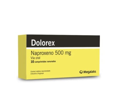Dolorex 500 mg Comprimidos Ranurados