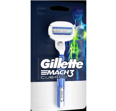Máquina de Afeitar Gillette Mach 3 con 1 Repuesto