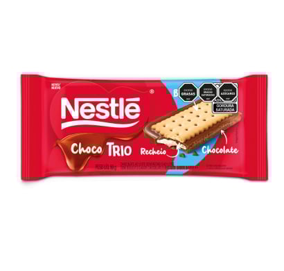 Chocolate Con Leche Trio Nestlé 90 g