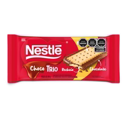 Barra de Chocolate Trío de Vainilla Nestlé 90 g