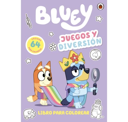 Libro Bluey - juegos y diversión