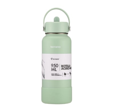 Botella Térmica Terrano con Pico Verde 950 ml