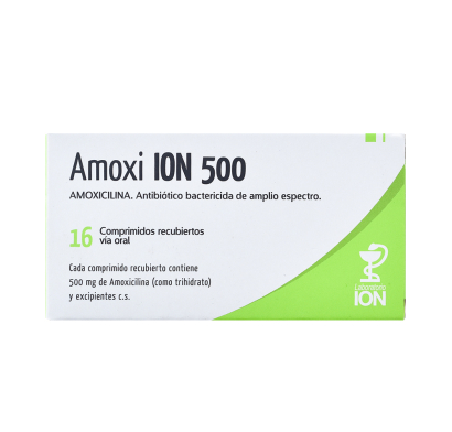 Amoxi ION 500 mg 16 Comprimidos Revestidos
