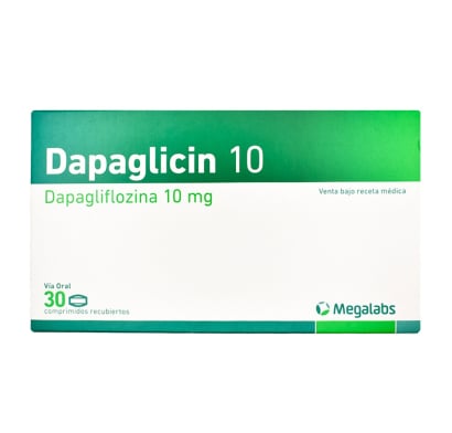 Dapaglicin 10 mg 30 Comprimidos