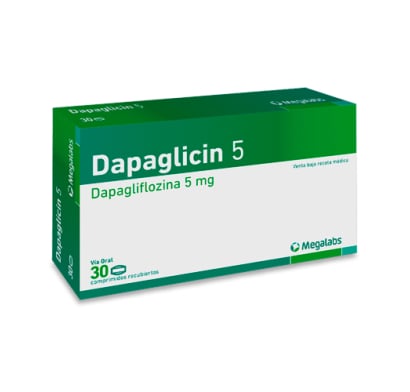 Dapaglicin 5 mg 30 Comprimidos
