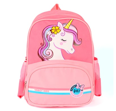 Mochila Infantil Canva Poppy Rosada