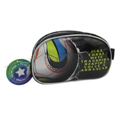 Cartuchera Phi Phi 2 Cierres Fútbol