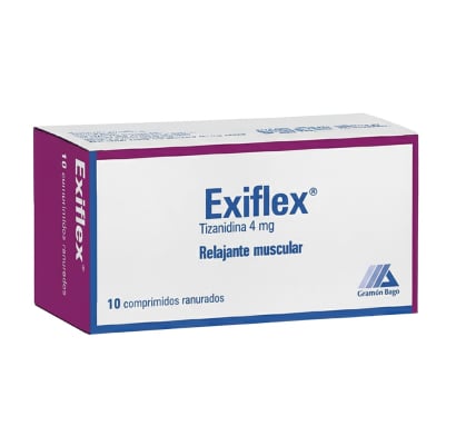 Exiflex 4 mg 10 Comprimidos Ranurados