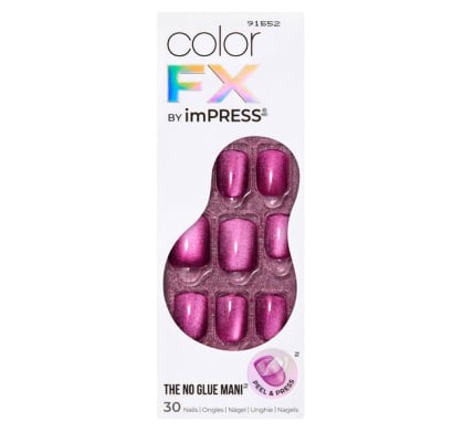 Uñas Postizas Adhesivas Kiss Impress Color Fx Levels