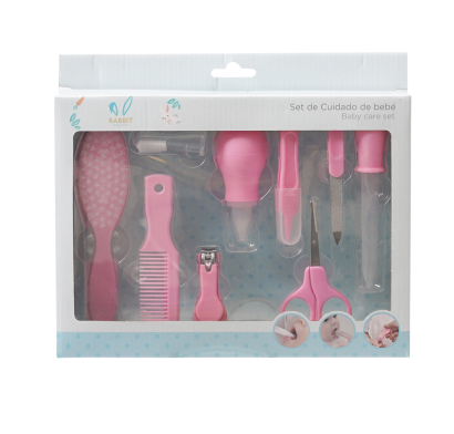 Set de Cuidado para Bebé Rabbit Rosa