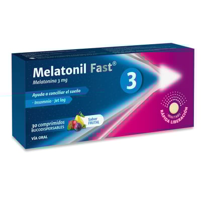 Melatonil Fast 3 mg 30 Comprimidos