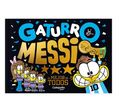 Libro Gaturro Messi - el mejor de todos