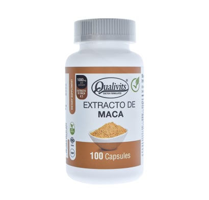 Extracto de Maca Qualivits 500 mg 100 Cápsulas