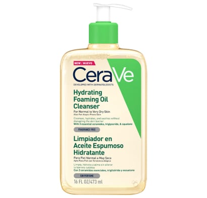 Limpiador Cerave Hydrating Oil Cleanser 473 ml