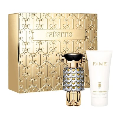 Cofre Paco Rabanne Perfume Fame EDP 80 ml + Loción Corporal 100 ml
