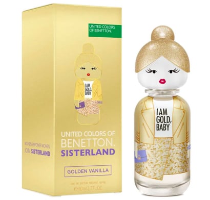 Perfume Benetton Sisterland Gold Vanilla Femme EDP 80 ml