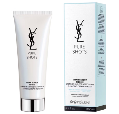 Limpiador Mousse Yves Saint Laurent Pure Shots Limpiador 125 ml