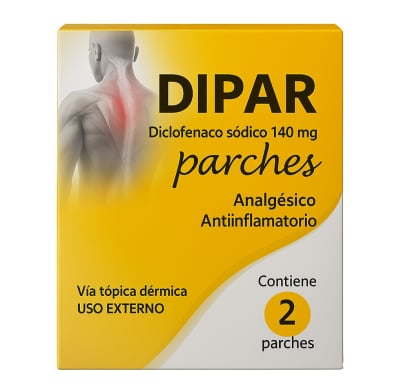 Dipar 140 mg 2 Parches