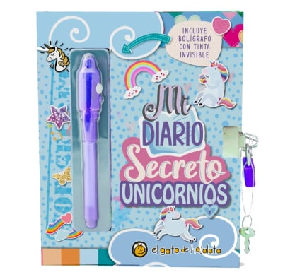 Libro Mi Diario Secreto Unicornios