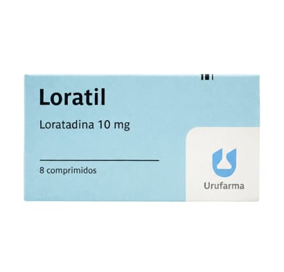 Loratil 10 mg 8 Comprimidos