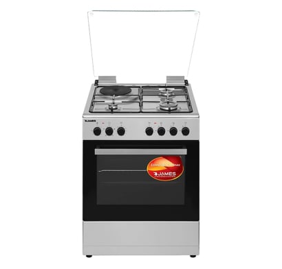 Cocina Combinada James C 221 A TKS Inoxidable 4 Hornallas