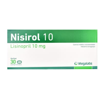 NISIROL 10 MG 30 COMPRIMIDOS