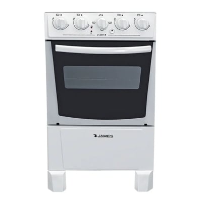 Cocina Combinada James C 205 B 4 Hornallas Blanca