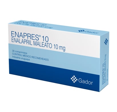 Enapres 10 mg 30 Comprimidos