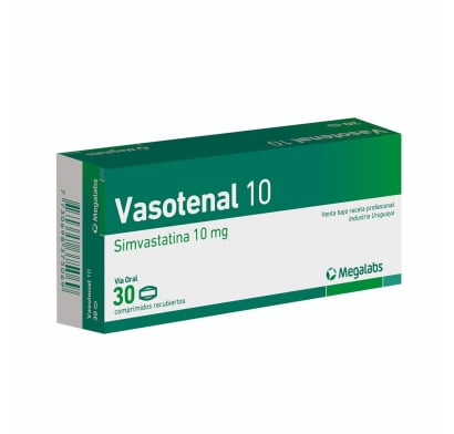 VASOTENAL 10 MG 30 COMPRIMIDOS