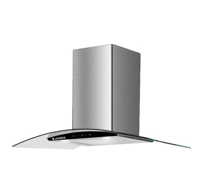 Campana James Curva Inoxidable 90 cm