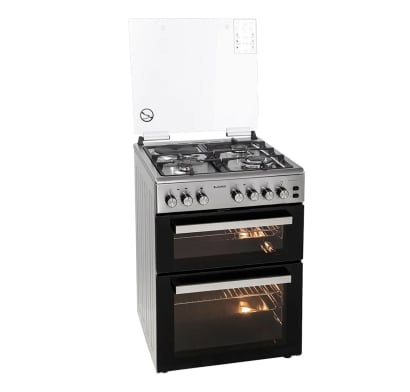 Cocina Combinada James C 900 ATKS DH Doble Horno Inox 5 Hornallas