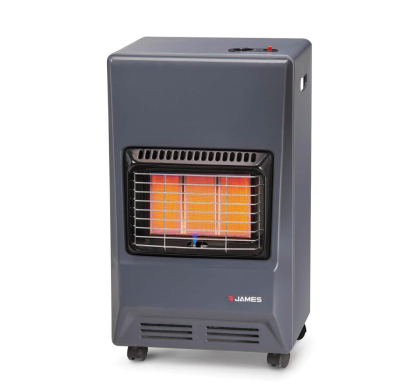 Estufa a Gas James F-100 Portátil con Válvula de Seguridad