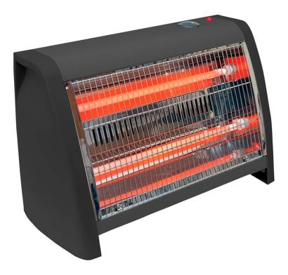 Calefactor Turbo James TCC 1400 BK Negro 1400W