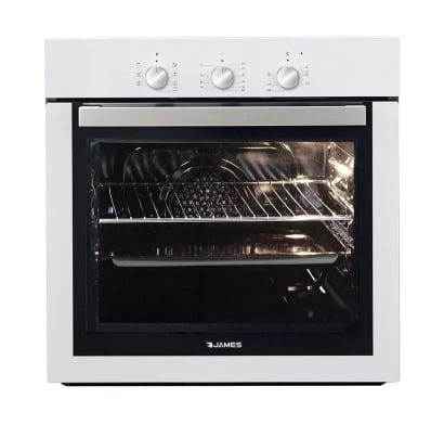 Horno Eléctrico de Empotrar James HEE 56 L Blanco