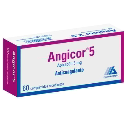Angicor 5 mg 60 Comprimidos