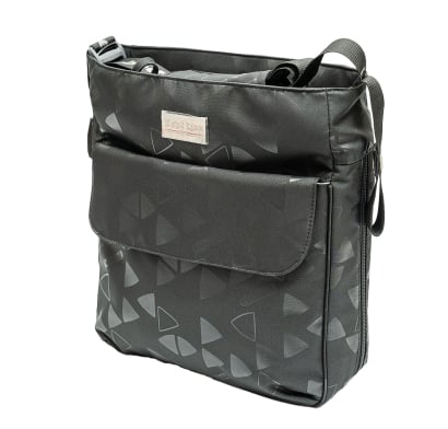 Bolso Maternal Bebedue Harvard Delta Black