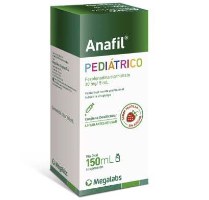 Anafil Pediátrico 30 mg/5 mL Suspensión 150 ml