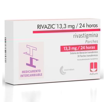 Rivazic 13.3 mg 30 Parches